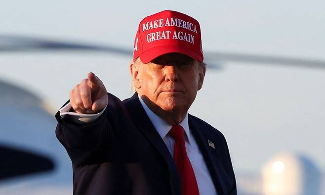 도널드 트럼프 미국 대통령. ⓒ로이터/연합뉴스