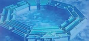 ‘너자2’에 나오는 천상계 심장부, 옥허궁. 미국 국방부 청사인 펜타곤과 닮았다. /바이두