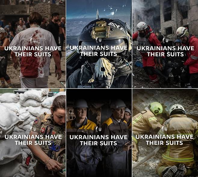 우크라이나 외무부는 지난 2일(현지시간) 사회관계망서비스(SNS) 인스타그램에 “우크라이나인들은 그들만의 정장을 갖고 있다”는 제목으로 여러 사진을 게시했다. 우크라이나 외무부 인스타그램 게시물 갈무리