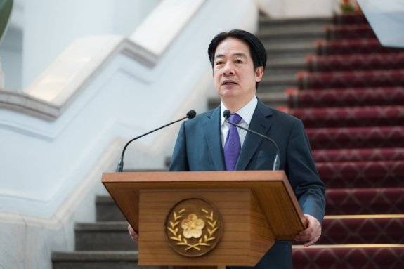 라이칭더 대만 총통은 국내총생산(GDP) 대비 2.45%에서 3%대까지 늘리겠다고 밝혔다. [대만 총통부 제공]