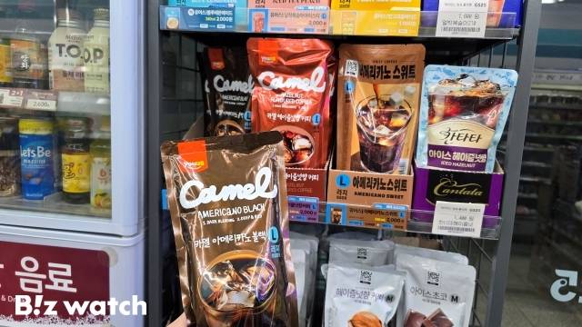 편의점 파우치 음료 /사진=김지우 기자 zuzu@