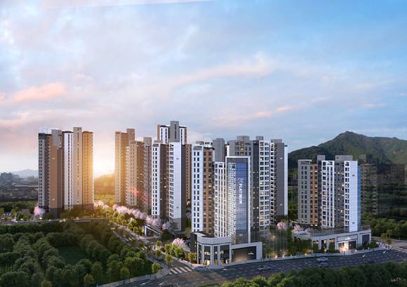 '쌍용 더 플래티넘 네이처' 조감도 [사진=쌍용건설 ]