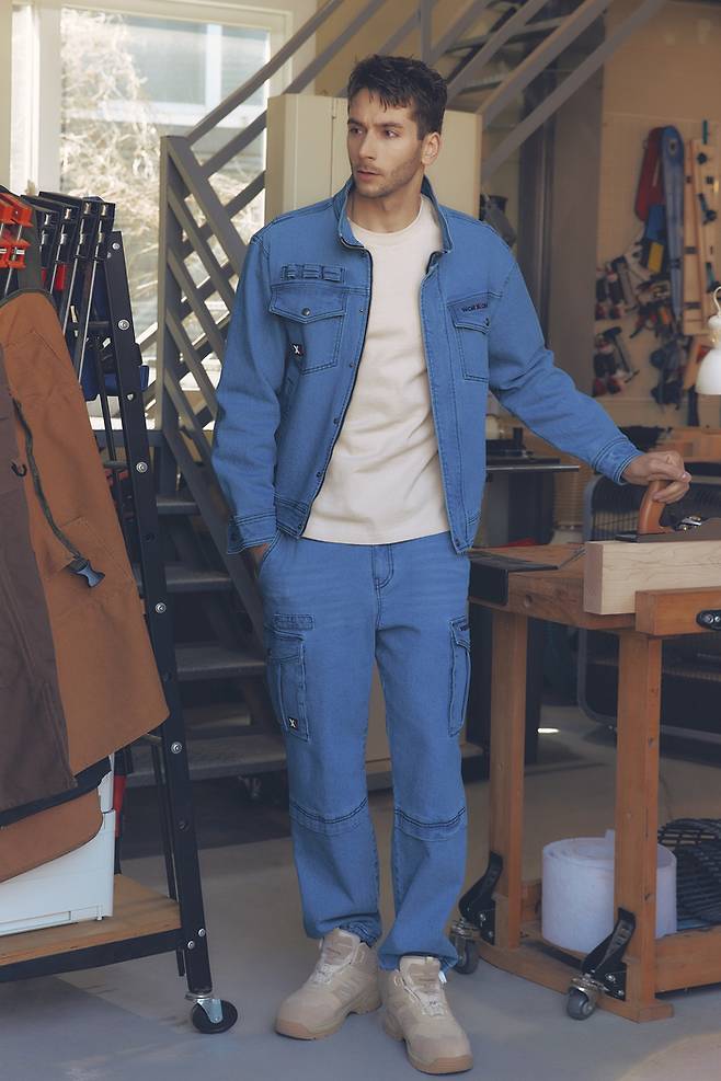 블랙야크아이앤씨의 패셔너블 워크웨어 브랜드 ‘웍스원’ 화보컷