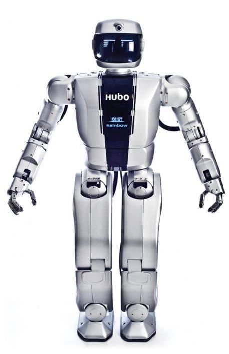 2족 보행 로봇 ‘휴보’ - 레인보우로보틱스가 개발한 2족 보행 로봇 ‘휴보’.  <레인보우로보틱스 제공>