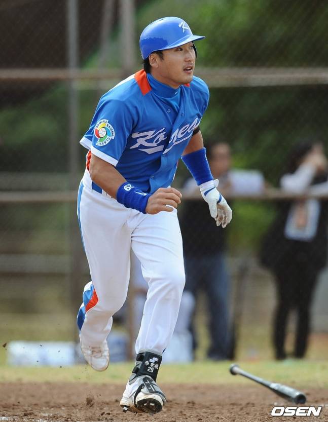 야구 국가대표 시절 이택근. /사진=OSEN