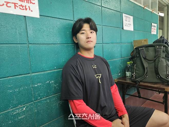 KIA 김도영이 일본 오키나와 이시카와 구장에서 진행한 2025 스프링캠프 팀 훈련 후 인터뷰에 응했다. 오키나와 | 김동영 기자 raining99@sportsseoul.com