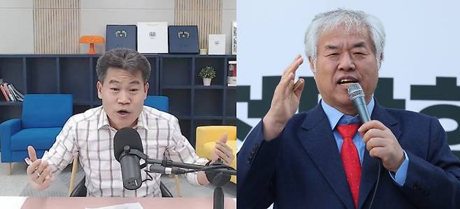 출처=(왼)유튜브 '배승희변호사', (오)연합뉴스