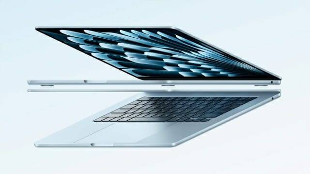 M4 칩을 탑재한 애플의 신형 노트북 '맥북 에어(MacBook Air)'./사진제공=애플
