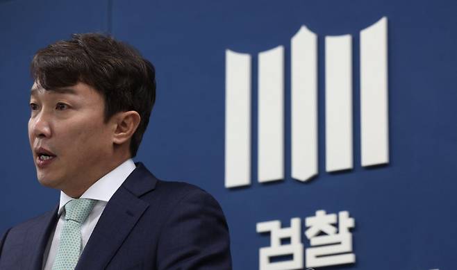 이정섭 검사. 연합뉴스