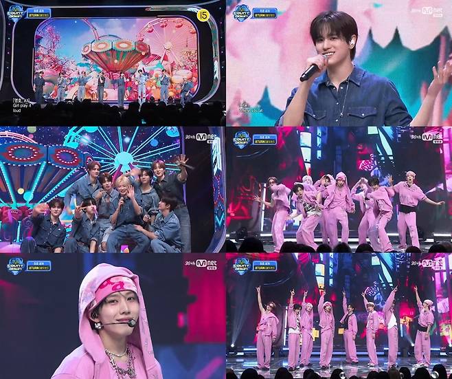 Mnet ‘엠카운트다운’ 방송 캡처