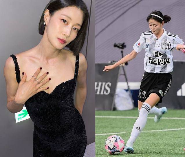 이현이가 젊은 신체 나이의 비결로 축구를 언급했다. [사진=이현이 SNS]