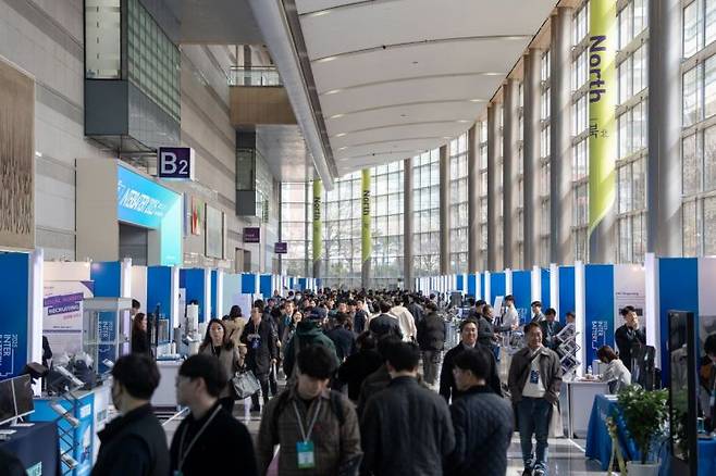 서울 강남구 삼성동 코엑스에서 지난 5일부터 이날(7일)까지 사흘간 열린 '인터배터리 2025' 행사 진행 전경. 2025.03.07. 사진제공=한국배터리산업협회