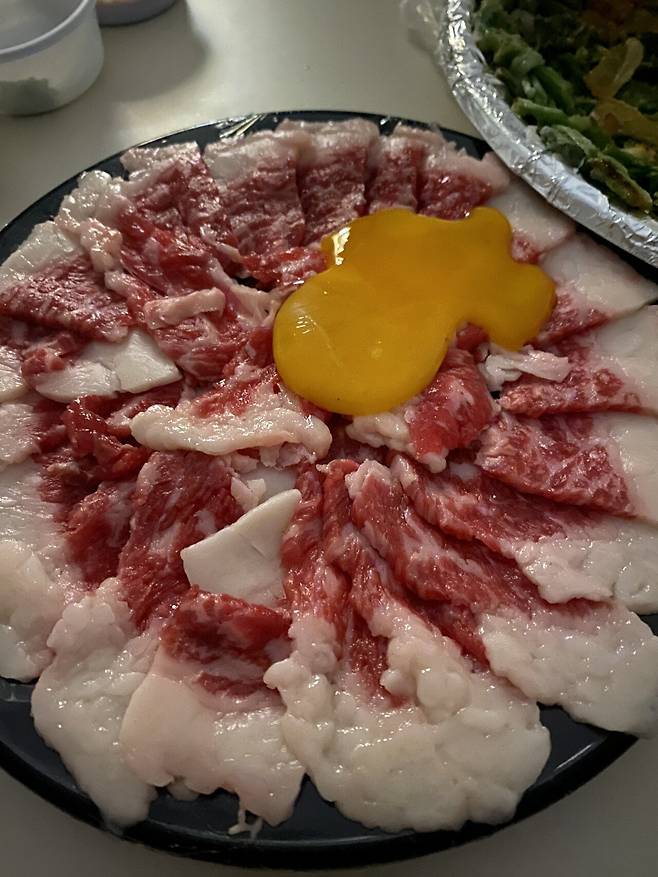 오늘은 차돌박이 사시미에 한잔 하세요