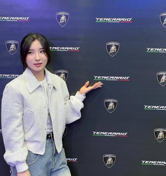 쇼트트랙 세계랭킹 1위 김길리선수 람보르기니 신차 행사 초청ㄷㄷ