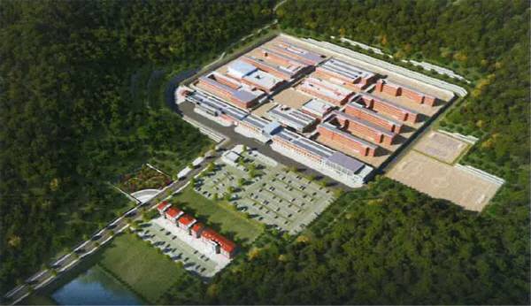 경남 창원시 마산회원구 내서읍 평성리 일대에 들어서는 창원교도소 조감도. 조달청 제공