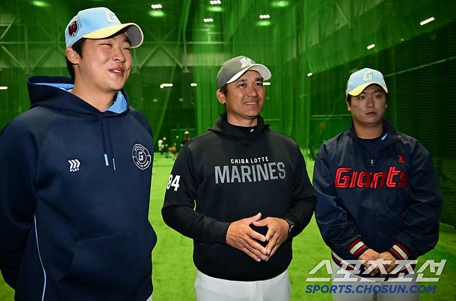 두 제자 이민석과 정현수가 롯데 자이언츠 마운드 한 축이 되길 바라는 스승 쿠로키 코치