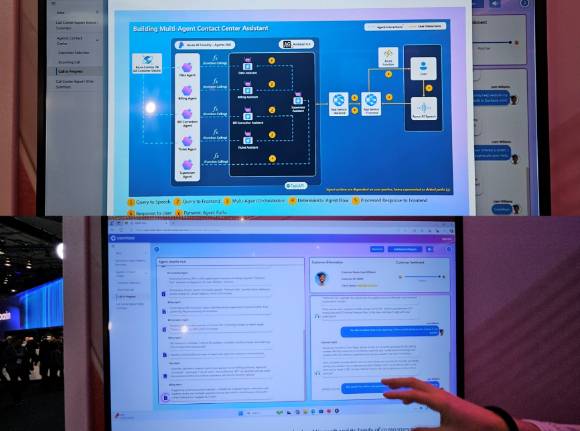 애저 AI 파운드리를 통한 이동통신 LLM 서비스 설계. [사진=정구민 국민대 교수]