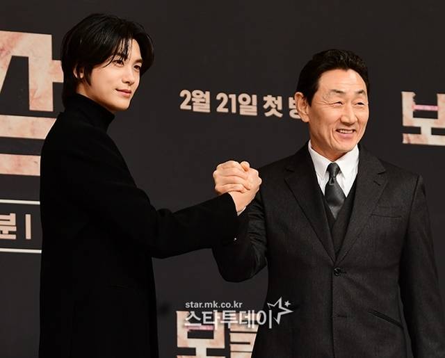 ‘보물섬’ 박형식(왼쪽)-허준호. 사진|강영국 기자