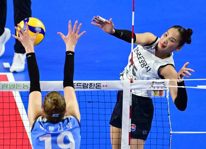 한국도로공사 타나차. KOVO 제공