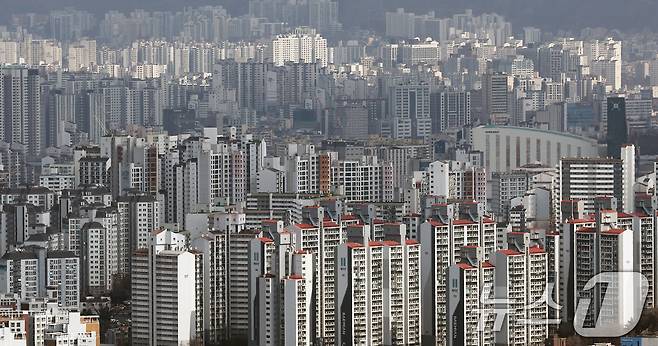 서울 도심 아파트단지 모습. 2025.3.6/뉴스1 ⓒ News1 오대일 기자