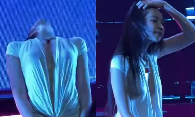 제니. ‘The Ruby Experience’ LA 공연 유튜브 동영상 캡쳐