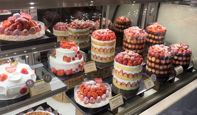 성심당 딸기시루 /사진=문서연 여행+ 기자