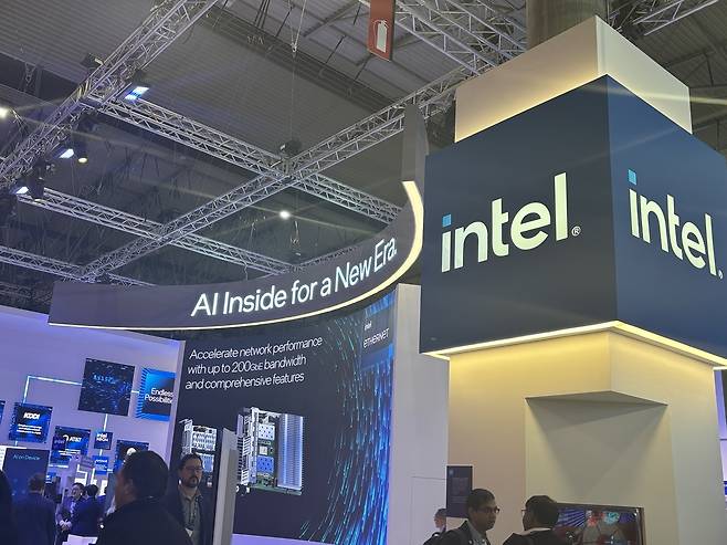 인텔 부스 [촬영 조현영]