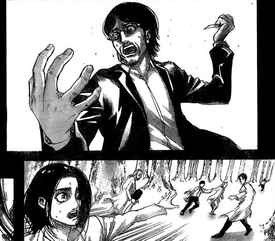 7cea8604bd8a1df7239986e14f9c706c8a1b8bf2af650f9e2b2e0d4dfe34f796944f01afebea820b87d4e4de347747214685ecf0 스포) 진격의거인 작가의 중의적 연출 .jpg