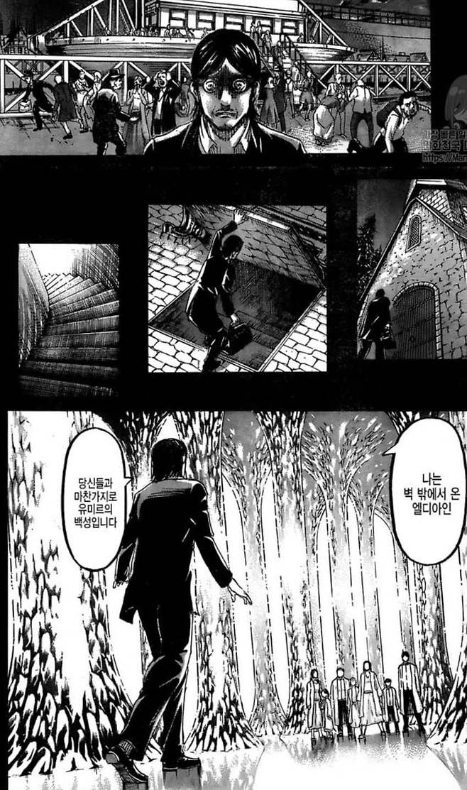 0beb817fc7841df623eb85ec339c706fb8d1a7cf8aeb535a707a13791e3d9a2bf7bd61c1f541164aea863479060a2f0d05f5f8a2 스포) 진격의거인 작가의 중의적 연출 .jpg