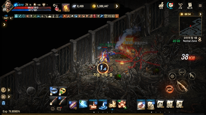 ▲ 위 영상 결과 → HP가 700까지 떨어졌지만 클리어