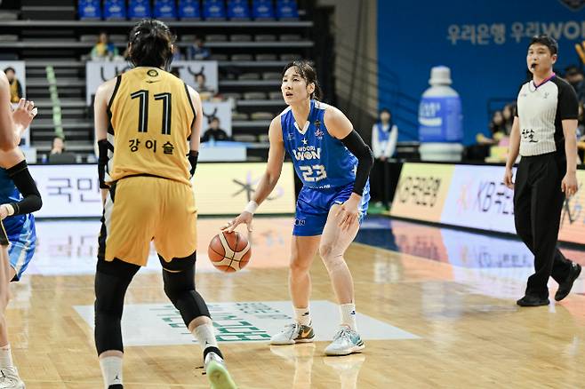 우리은행 김단비. WKBL