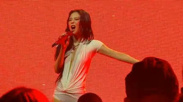 사진 출처= 제니 LA 콘서트 영상.