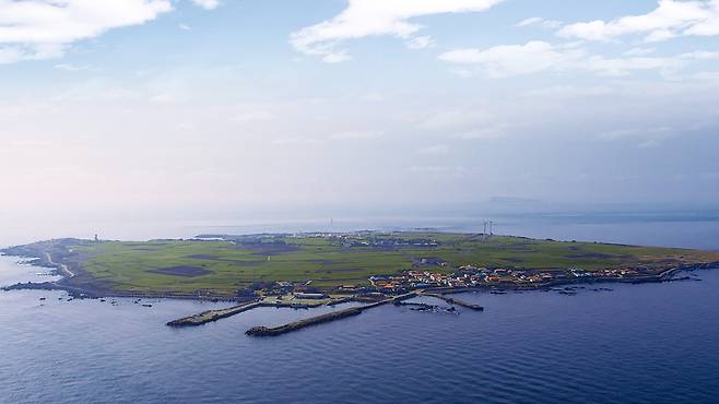 가파도의 최고해발은 20m이다.