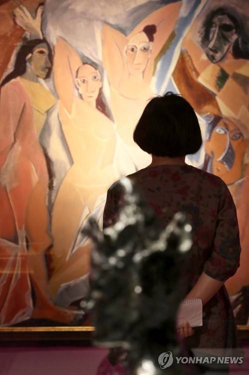 피카소 '아비뇽의 처녀들' [연합뉴스 자료사진]