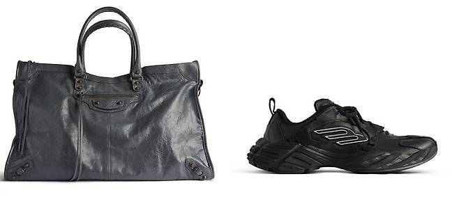 발렌시아가 르 시티 트래블 백&먼데이 슈즈  / 사진=발렌시아가(BALENCIAGA) 제공