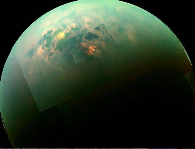 초기 지구 형태와 비슷하다고 알려져 있는 토성의 달 타이탄의 모습 (사진=NASA/JPL-칼텍/애리조나대학/아이다호대학)