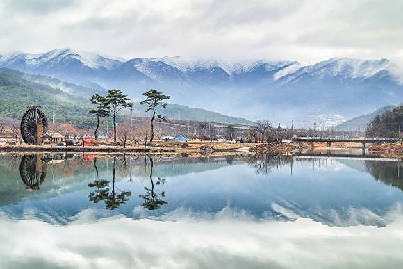 달성군 송해공원의 겨울 풍경 [사진=달성군]