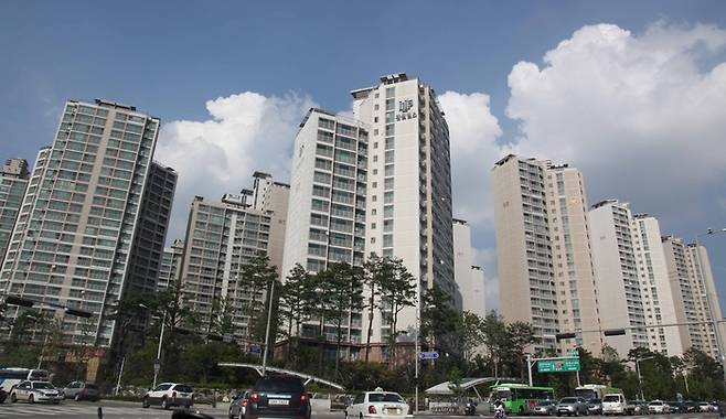 서울 송파구 잠실동 잠실엘스 아파트 전경  [매경DB]