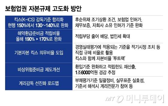 보험업권 자본규제 고도화 방안/그래픽=이지혜