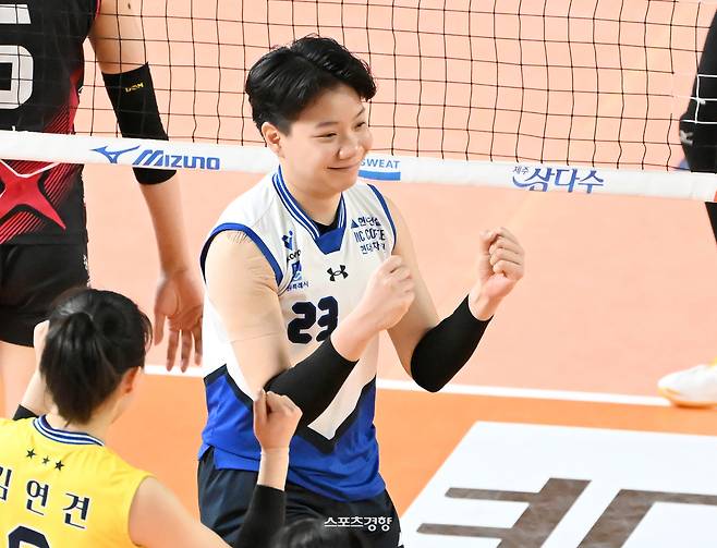 현대건설의 위파위. KOVO 제공