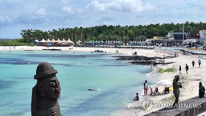 제주시 한림읍 금능해수욕장 [연합뉴스 자료사진]