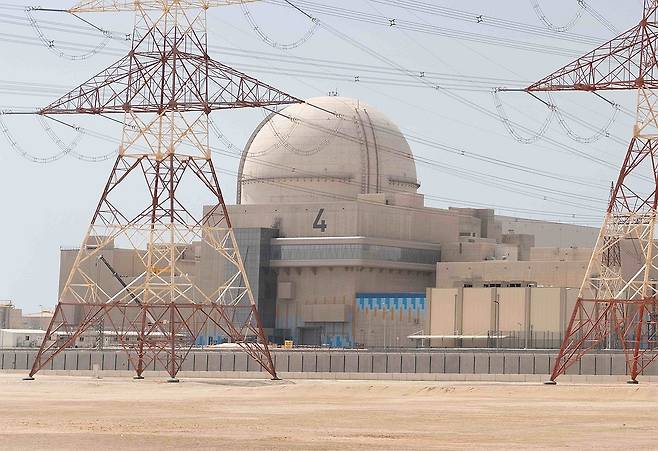 UAE 바라카 원전 4호기 [한국전력 제공. 재배포 및 DB 금지]
