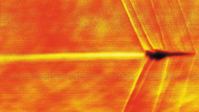 초음속기 'XB-1'이 시험비행에서 음속을 돌파하는 장면. /미 항공우주국(NASA)·붐 수퍼소닉(boom supersonic)