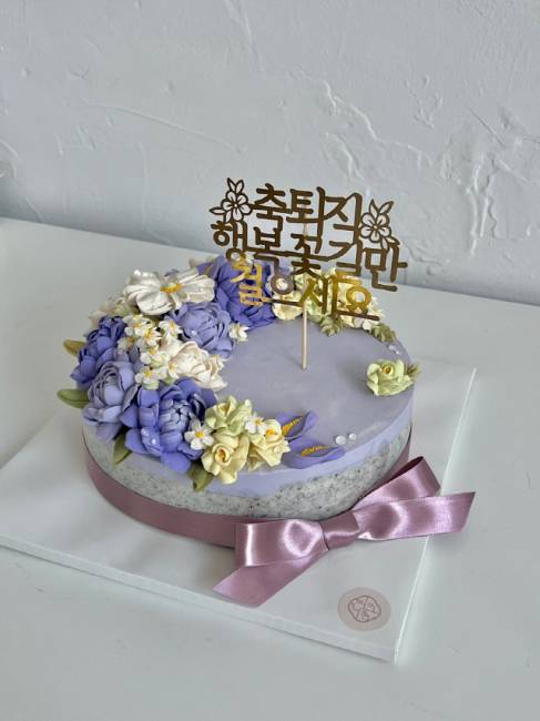 ▲ 피어나현 앙금 플라워 케이크