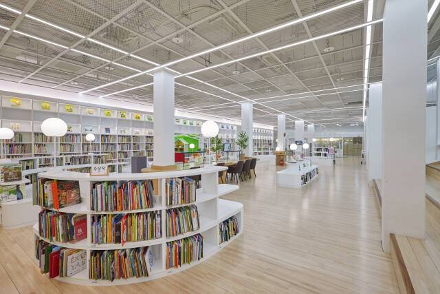 열람실(그림책움). 도서관 제공