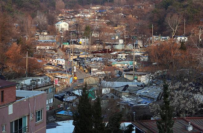 백사마을 전경. [사진 = 노원구]