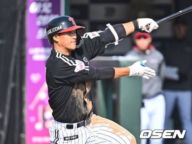 [OSEN=부산, 이석우 기자] LG 트윈스 송찬의 090 2025.03.11 / foto0307@osen.co.kr