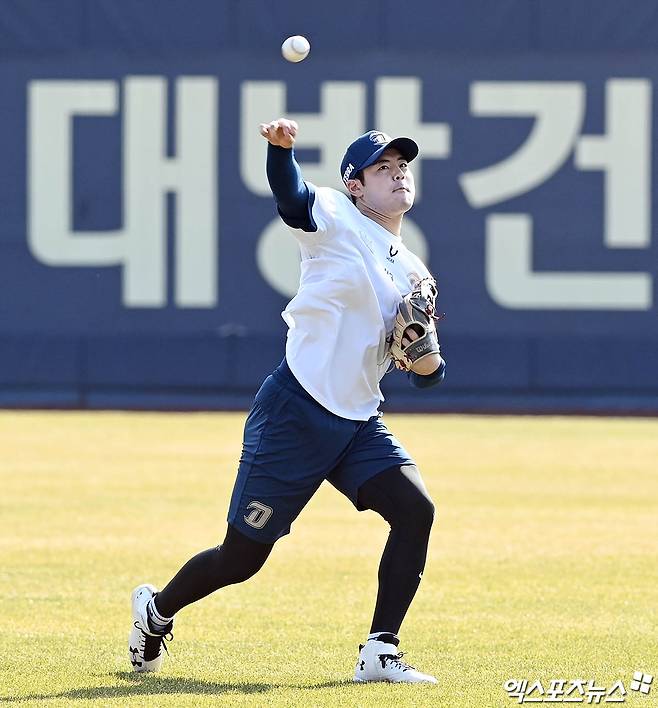 NC 외야수 박시원은 이호준 신임 감독의 많은 기대를 받고 있다. 특급 유망주인 그는 올해 잠재력을 터트릴 수 있을까. 엑스포츠뉴스 DB