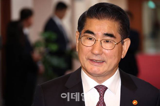 김용현 국방부 장관이 지난해 11월 26일 서울 종로구 정부서울청사에서 열린 국무회의에 참석하고 있다. (사진=이데일리 방인권 기자)