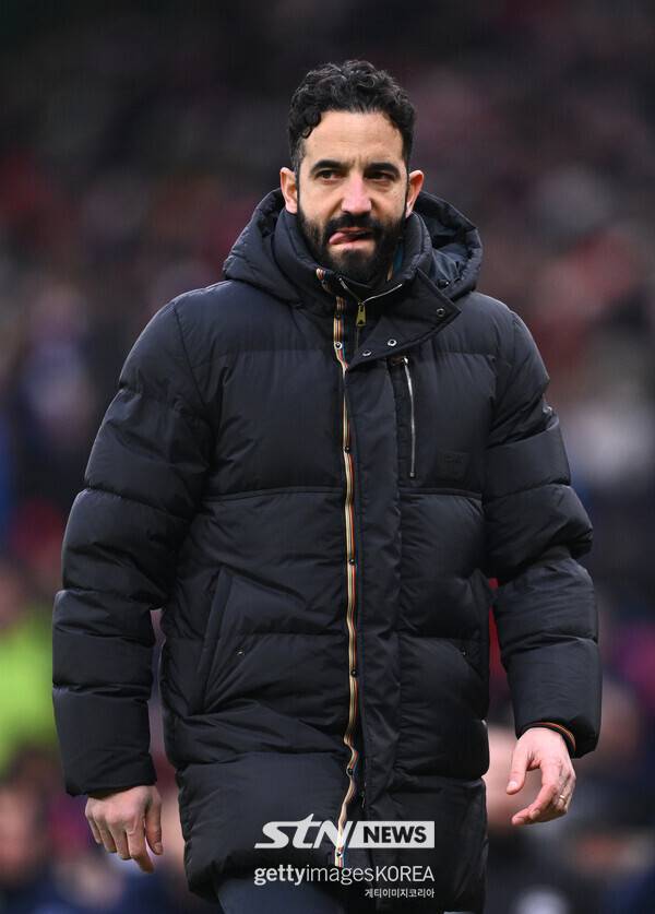 맨체스터 유나이티드 후벵 아모림 감독. 사진┃게티이미지코리아